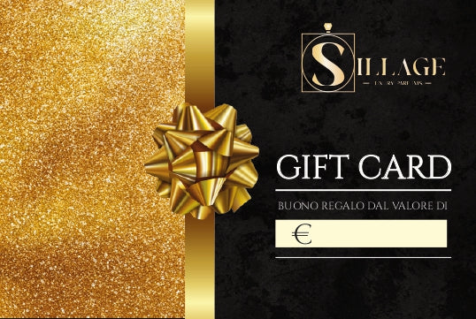 GIFT CARD SILLAGE LUXURY PARFUMS
